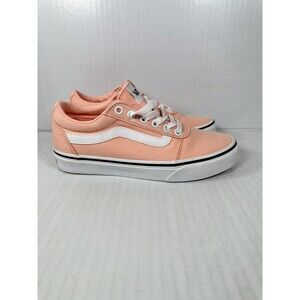 VANS Ward Canvas Shoes Women’s Size 6 Tropical Peach Sneakers Skate Low Tops NEW